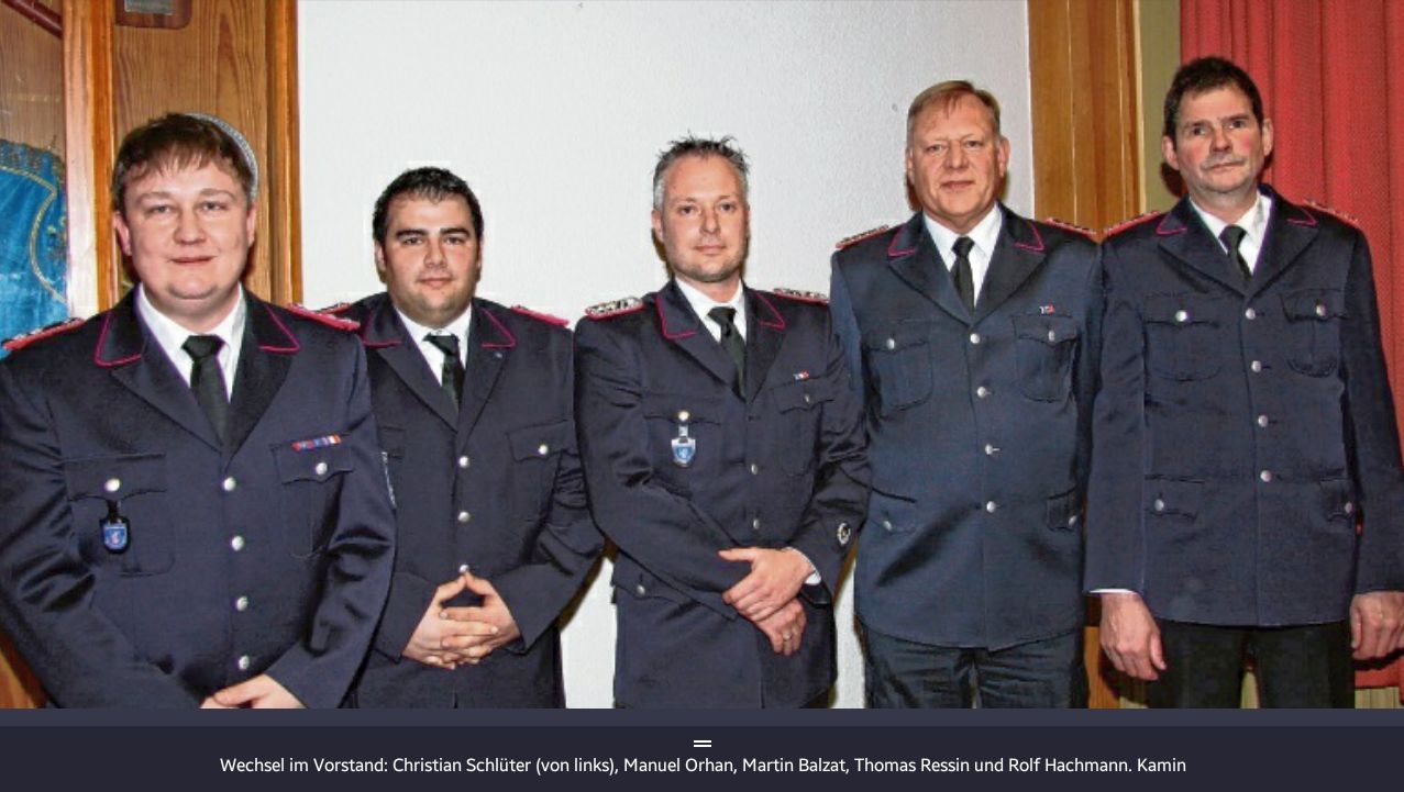 Heiner Fehrs ist Ehrenwehrführer